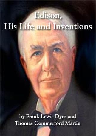 Cover of Edison, His Life and Inventions