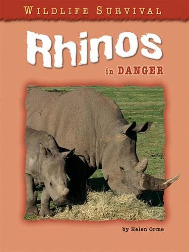 Cover of Rhinos in Danger