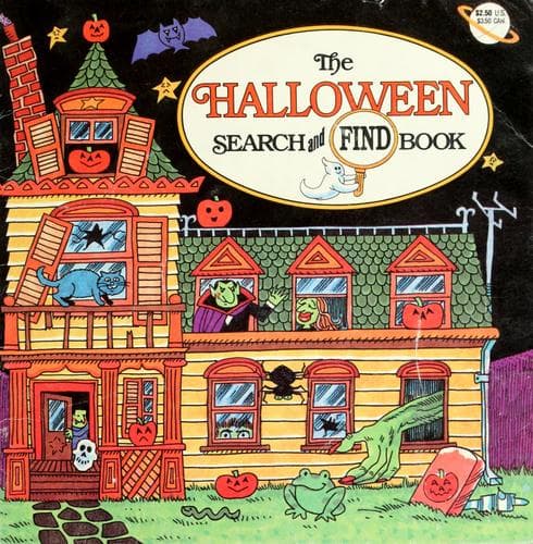 Cover of The Halloween Search and Find Book