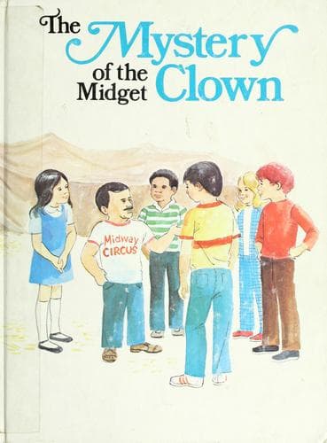 Cover of The mystery of the midget clown