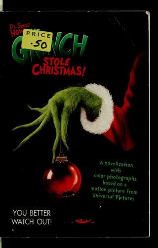 Cover of Dr. Seuss' How the Grinch stole Christmas