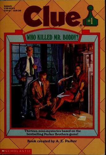 Cover of Who Killed Mr. Boddy? (Clue, #1)