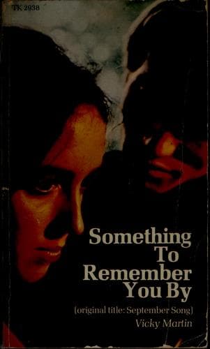 Cover of Something to remember you by
