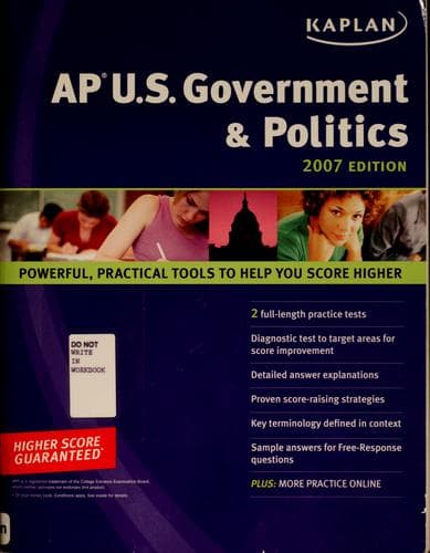 Cover of AP U.S. government & politics