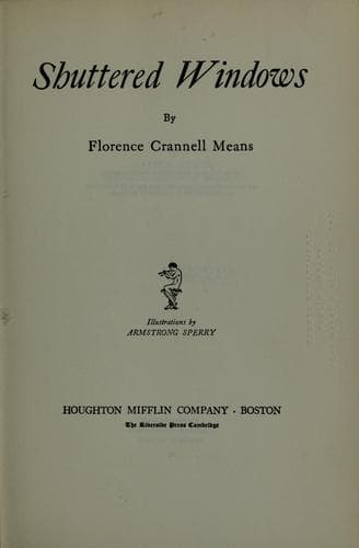 Cover of Shuttered Windows