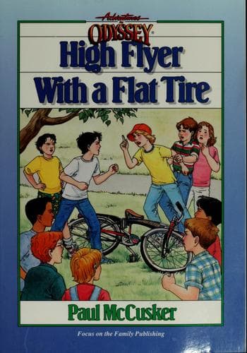 Cover of High Flyer with a flat tire