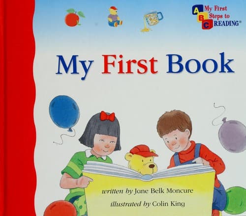 Cover of My first book