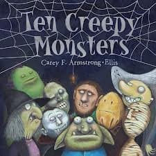 Cover of Ten creepy monsters