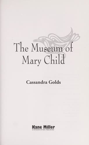 Cover of The museum of Mary Child