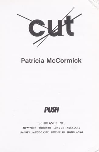 Cover of Cut