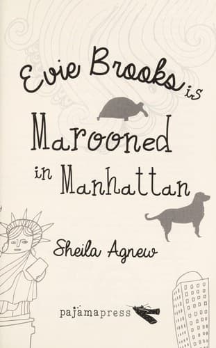 Cover of Evie Brooks is marooned in Manhattan