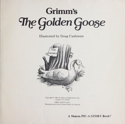 Cover of Grimm's the golden goose