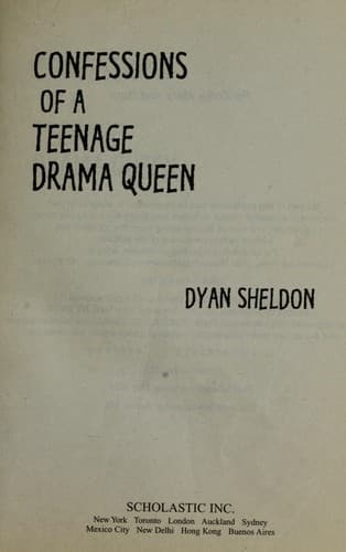 Cover of Confessions of a teenage drama queen