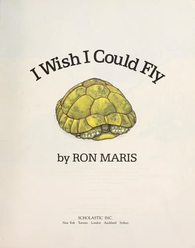 Cover of I wish I could fly