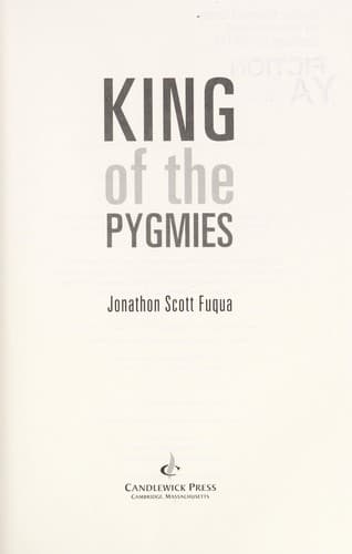 Cover of King of the pygmies