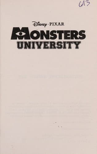 Cover of Monsters University