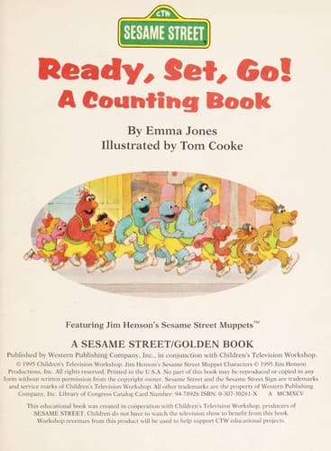 Cover of Ready, Set, Go Counting