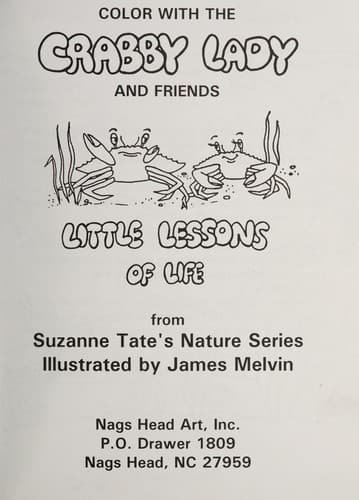 Cover of Color with the Crabby Lady and friends