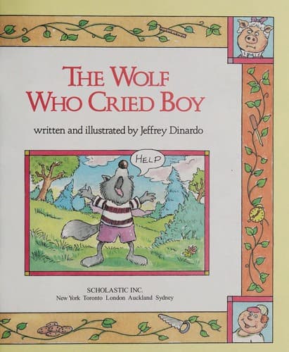 Cover of The wolf who cried boy