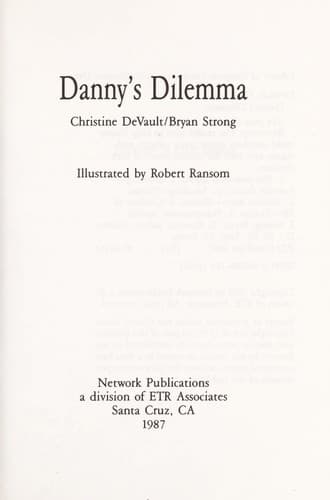 Cover of Danny's dilemma
