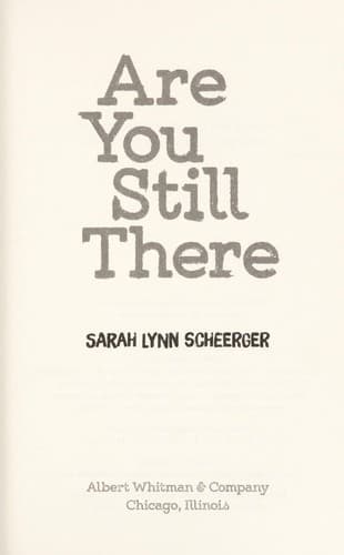 Cover of Are you still there