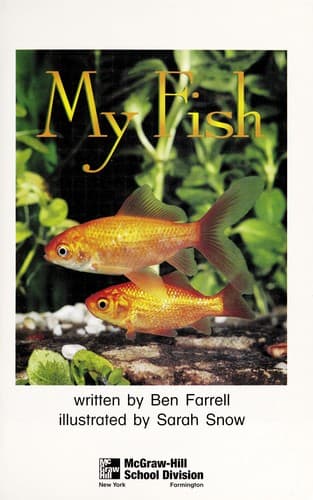 Cover of My fish (Leveled books)