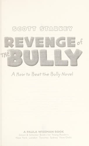 Cover of Revenge of the bully