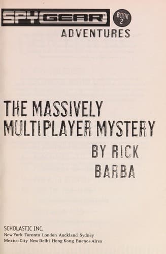 Cover of The massively multiplayer mystery