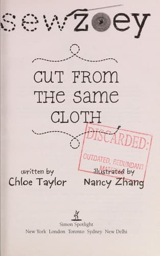 Cover of Cut from the same cloth