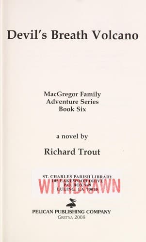 Cover of Devil's Breath volcano