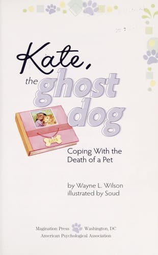 Cover of Kate, the ghost dog