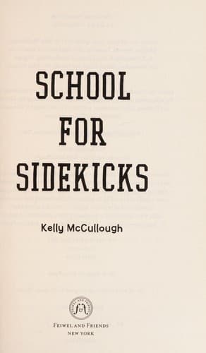 Cover of School for sidekicks