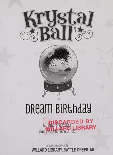 Cover of Dream birthday