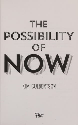 Cover of The possibility of now
