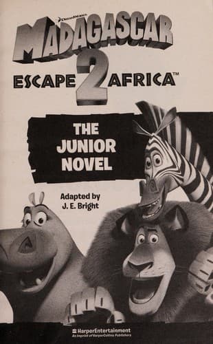 Cover of Madagascar, escape 2 Africa