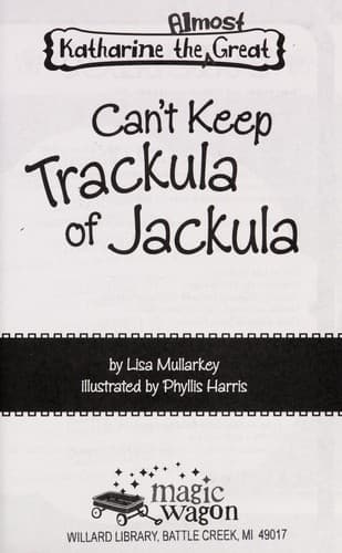 Cover of Can't keep trackula of Jackula
