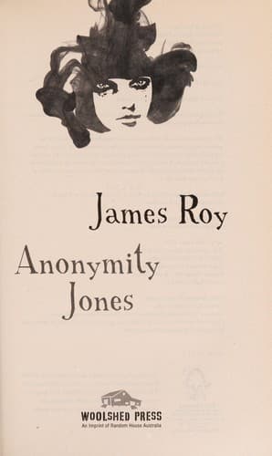 Cover of Anonymity Jones