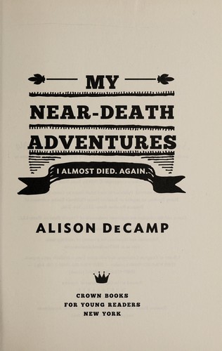 Cover of I almost died. Again