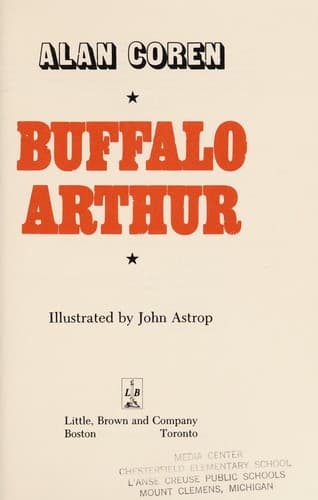 Cover of Buffalo Arthur
