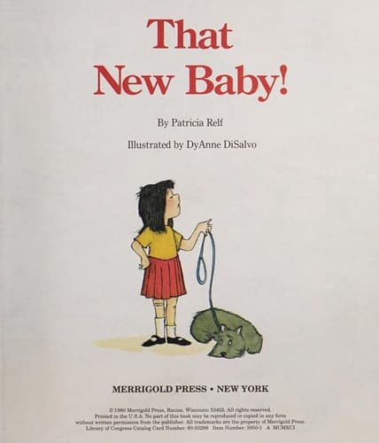 Cover of That New Baby!