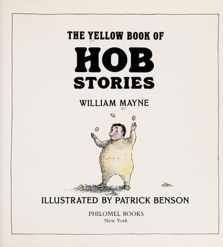 Cover of The yellow book of Hob stories
