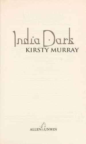 Cover of India dark