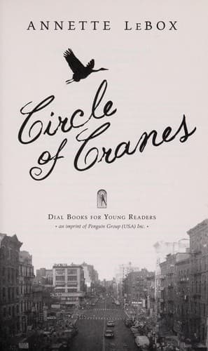 Cover of Circle of cranes
