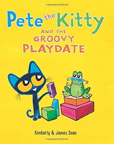 Cover of Pete the Kitty and the Groovy Playdate