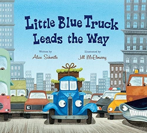 Cover of Little Blue Truck leads the way