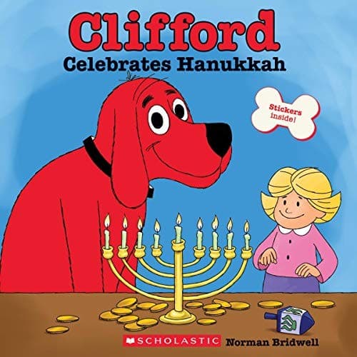 Cover of Clifford Celebrates Hanukkah