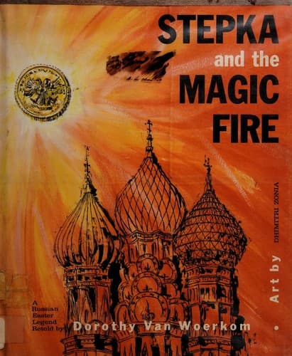 Cover of Stepka and the magic fire