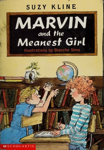 Cover of Marvin and the meanest girl