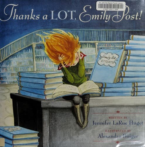 Cover of Thanks a lot, Emily Post!