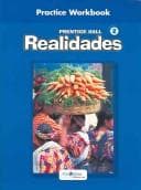Cover of Realidades 2 Practice Workbook